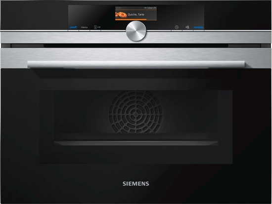 Изображение CM636GBS1 Siemens Compact 45 cm 13 Steps – Microwave Oven 1000 W – EcoClean – Cookcontrol More – LED Lighting