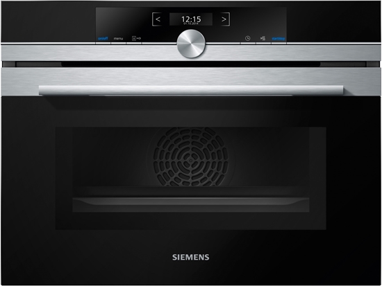 Picture of Siemens CM633GBS1 iQ700, build in oven with microwave