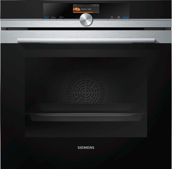 Изображение Siemens HB676G1S6S iQ700 built-in oven black / stainless steel / A +
