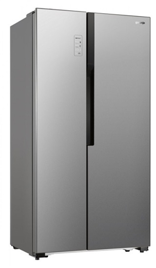 Picture of GORENJE NRS9182MX Side-by-Side (343 kWh / year, A ++, 1786 mm high, brushed stainless steel)