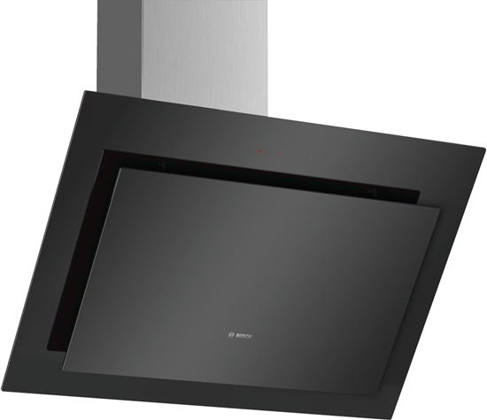 Изображение Bosch DWK87CM60 series 4 wall-mounted hood ,clear glass black  