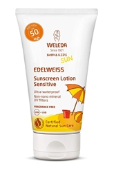 Изображение Weleda Edelweiss Sun Cream for Sensitive Skin Baby & Child Sun Cream SPF50 50