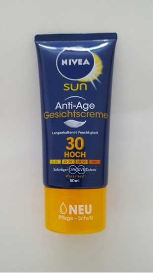Изображение Nivea Sunscreen Anti-aging Face