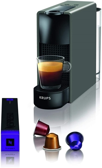 Picture of Krups Nespresso XN1108 Essenza Mini Coffee Machine, 1260 Watt, black, 0.7 liter [Energy Class A]