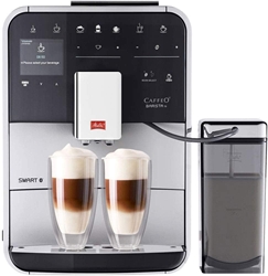 Picture of Melitta Caffeo Barista TS Smart F850-101 Coffee machine with milk container | Smartphone Control with Connect App | One touch function | Pro Aqua Filter Technology | silver