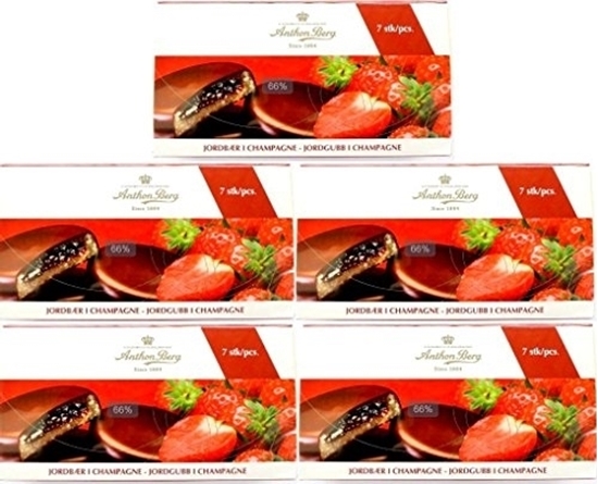 Picture of 5 x ANTHON BERG STRAWBERRY AND CHAMPAGNE 192g