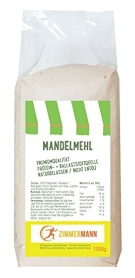 Picture of Almond flour 1kg- natural Zimmermann