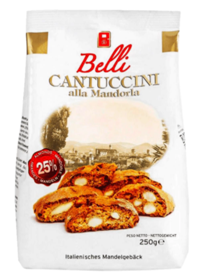 Изображение Belli - Almonds Cantuccini 250g