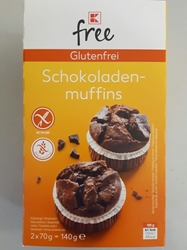 Picture of chocolate muffins gluten free