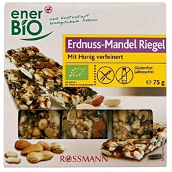 Picture of enerBiO Bio Erdnuss-Mandel Riegel 
