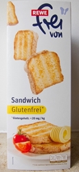 Изображение Gluten-free bread sandwich