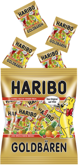 Picture of Haribo Gummy Bears- mini's pack