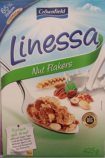 Изображение Healthy cornflake with nuts