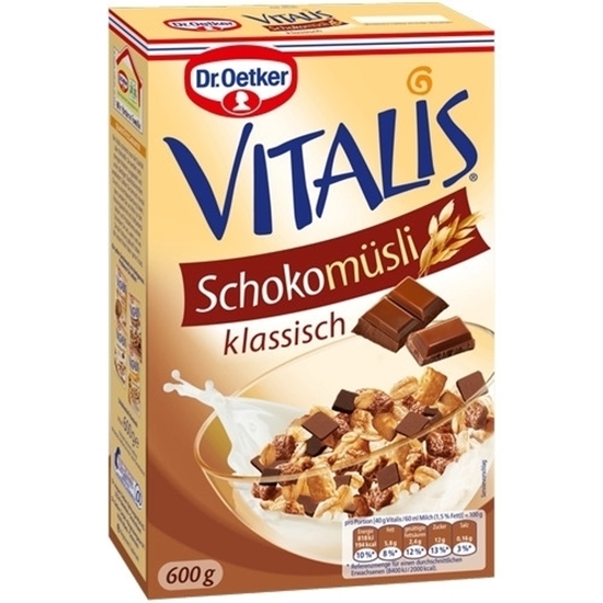 Picture of Vitalis Crunchy chocolate granola classic