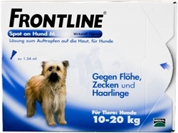 Picture of FRONTLINE® Ampules for dogs 10-20 kg. for ticks, fleas and lice