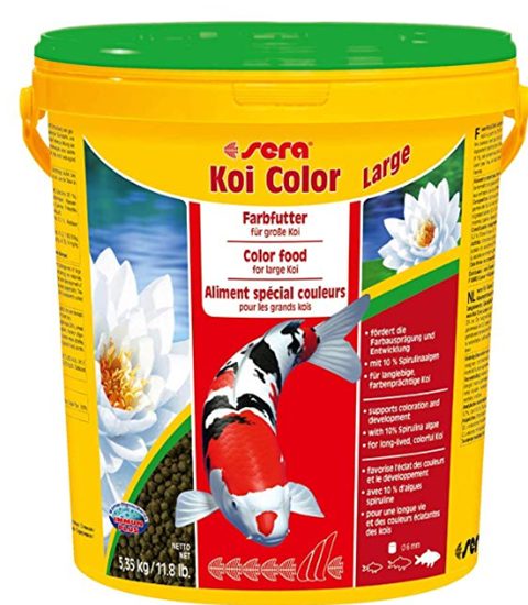 Изображение Sera Koi Color Large (6 mm) 070 Food for Durable Colourful Koi AB 25 cm