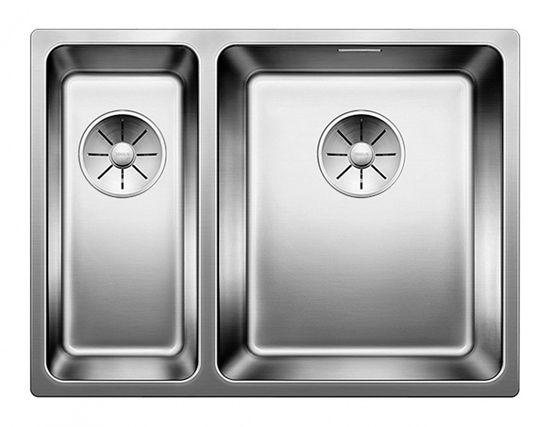 Изображение BLANCO Andano 340/180-IF stainless steel sink InFino silk gloss without pull knob 522973
