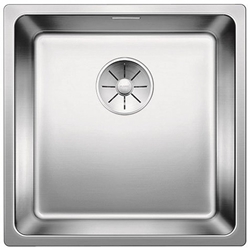 Изображение BLANCO Andano 400-IF stainless steel sink InFino silk gloss without pull knob 522957