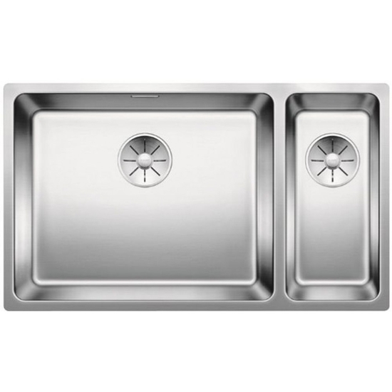 Изображение BLANCO Andano 500/180-U stainless steel sink basin left with Ablauffernbed. 522992