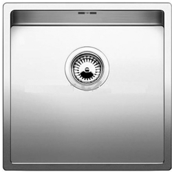 Picture of BLANCO Claron Style 500-U stainless steel sink without pull knob satin gloss 522243