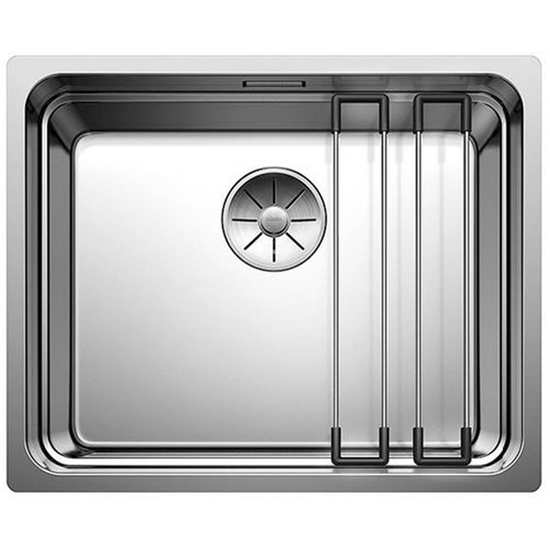 Picture of BLANCO Etagon 500-IF stainless steel sink silk gloss with pull knob 521749