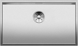 Picture of Blanco Zerox 700-IF Durinox, sink, kitchen sink, for normal and flush mounting, zero radius design, InFino spout, Durinox stainless steel; 523099