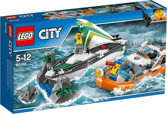 Изображение LEGO City 60168 - Segelboot in Not