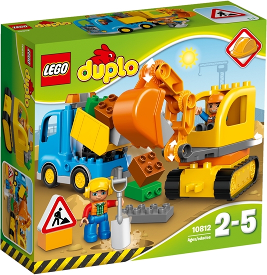 Picture of LEGO Duplo - Excavator and truck, ideal gift for 2 year olds