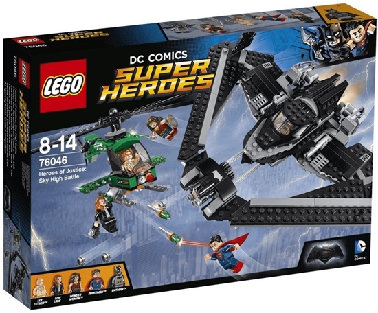 Изображение LEGO Super Heroes 76046: Batman v Superman Heroes of Justice: Sky High Battle