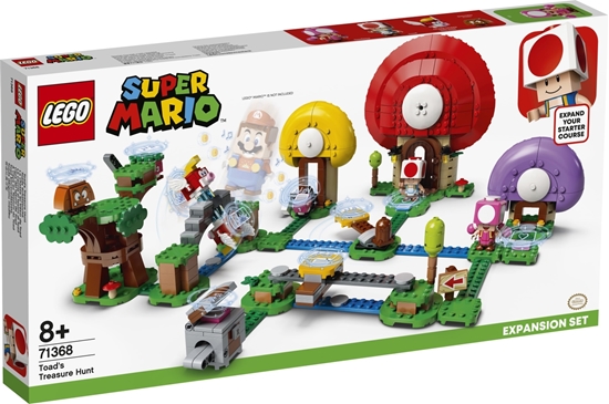 Изображение LEGO Super Mario - Toad's Treasure Hunt (71368)