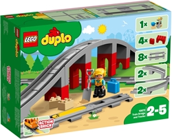 Picture of LEGO® DUPLO® Train Bridge and Rails 10872