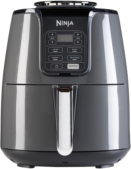 תמונה של Ninja האוויר Fryer [AF100EU], השחור Hot Air Fryer עם בקרת טמפרטורה מדויקת, ללא שמן ושומן