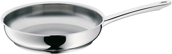 Picture of WMF professional frying pan, Ø 20 cm, Cromargan stainless steel, uncoated, suitable for induction, dishwasher-safe, oven-safe