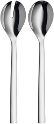 Picture of WMF salad servers set NUOVA NEW 30 cm 2-piece silver-colored