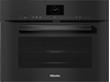 Picture of MIELE H 7640 BM Compact oven with a microwave obsidian black