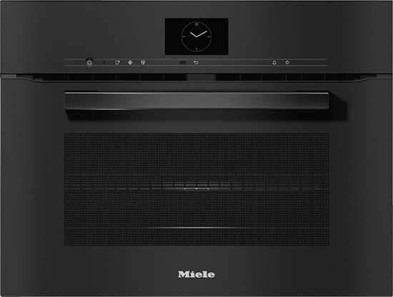 Изображение MIELE H 7640 BM Compact oven with a microwave obsidian black
