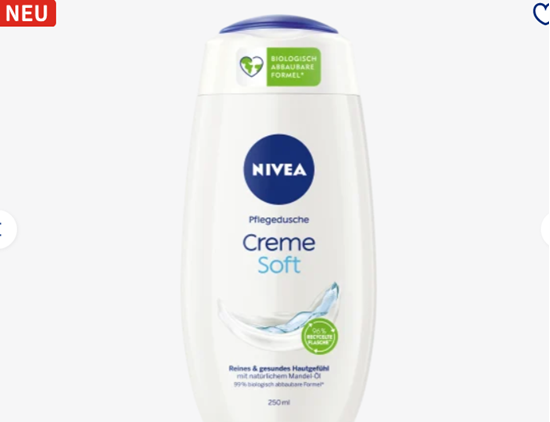 Picture of NIVEA Cream, shower cream soft, 250 ml