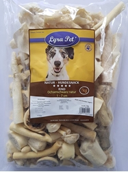 Picture of  Lyra Pet 10 kg Ox Tail 1-7 cm 10,000 g like Ox Zziemer Chew Item Dog Beef Chew Item Chew
