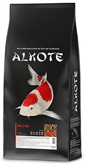 תמונה של ALKOTE Multi Mix העונתי מזון עבור הקווים קרפיון, פלטות צפות עבור חודשי הקיץ, עדכונים מלאים, 13.5 KG, אורך: 6 מ"מ