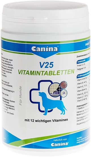 Изображение Canina V25 Vitamin Tablets, 1 Pack (0.7 kg)