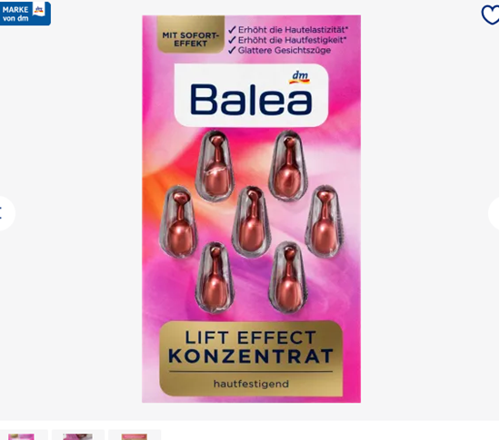 Изображение Balea Concentrate Lift Effect, 7 pcs