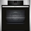 Picture of Neff BCR2522N (B25CR22N1) built-in oven pyrolysis stainless steel niche 60cm 