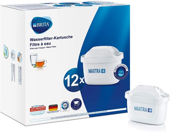 Picture of BRITA filter cartridges MAXTRA + in a pack of 12 - cartridges for all BRITA water filters 