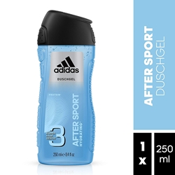Изображение adidas After Sport for Men 3-in-1 Shower Gel 250 ml