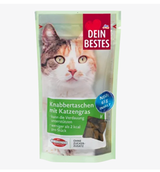 Изображение Snack for cats, snack bags with cat grass, 65 g