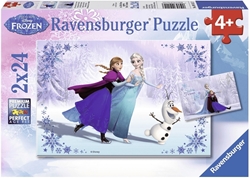 Picture of ravensburger  sisters forever +4 2X24pc 
