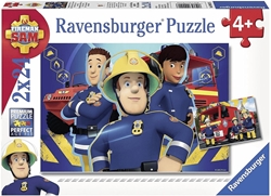 Изображение Ravensburger children's puzzle - Fireman Sam (Ravensburger 09042)
