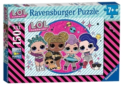 Изображение Ravensburger children's puzzle - LOL Surprise - girls evening (Ravensburger 12883)