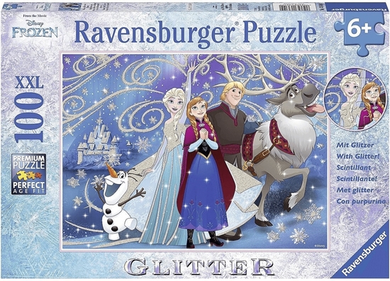 Picture of Ravensburger Frozen - Glistening Snow +6 100pc 