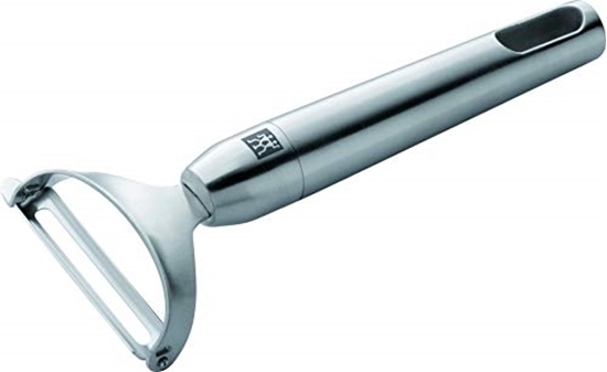 Изображение Zwilling 375010000 Twin Pure steel pendulum peeler, satin stainless steel, dishwasher safe, 165 mm